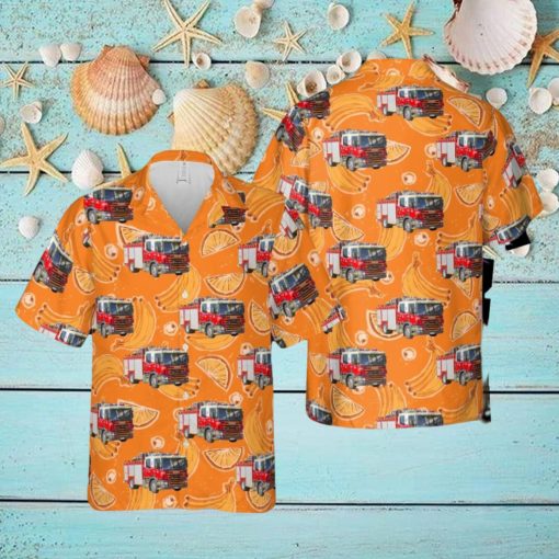 Wodonga CFA Type 4 Heavy Pumper 3D All Over Printed Hawaiian Shirt