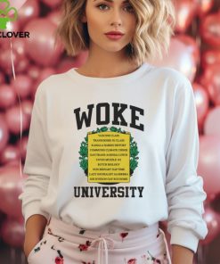 Woke university vaxcine class transgener 5g class shirt