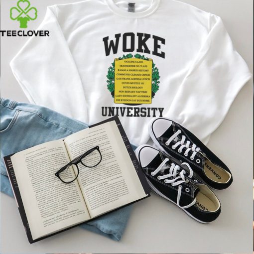 Woke university vaxcine class transgener 5g class hoodie, sweater, longsleeve, shirt v-neck, t-shirt