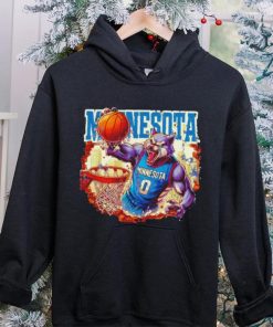 Wolf Minnesota basketball mascot hoodie, sweater, longsleeve, shirt v-neck, t-shirt