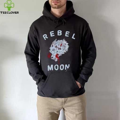 Wolf Rebel Moon 1886 logo shirt