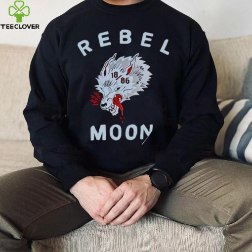 Wolf Rebel Moon 1886 logo shirt