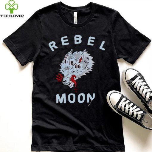 Wolf Rebel Moon 1886 logo shirt