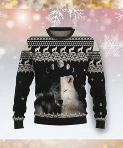 Wolf Ugly Christmas Sweater For Men And Women Sweater Christmas Gift 2021