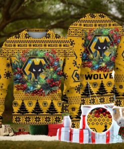 Wolverhampton Wanderers F.C Ugly Christmas Sweater Gift Ideas For Fans