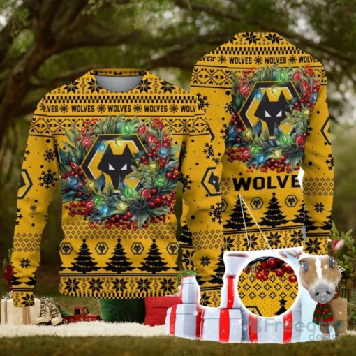 Wolverhampton Wanderers F.C Ugly Christmas Sweater Gift Ideas For Fans