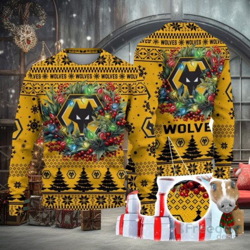 Wolverhampton Wanderers F.C Ugly Christmas Sweater Gift Ideas For Fans