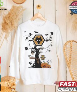 Wolverhampton Wanderers Halloween Hanging Tree Spooky T Shirt 1 Wolverhampton Wanderers Halloween Hanging Tree Spooky T Shirt