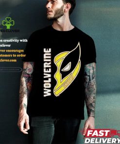 Wolverine Friends pendant half heart shirt