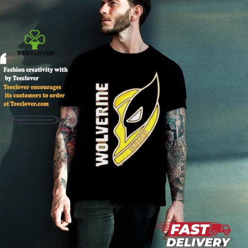 Wolverine Friends pendant half heart shirt