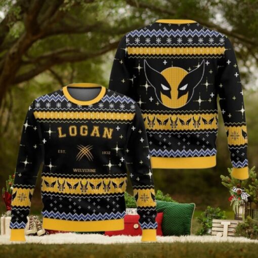 Wolverine Logan Ugly Christmas Sweater