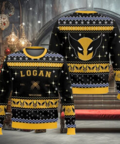 Wolverine Logan Ugly Christmas Sweater