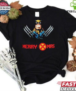 Wolverine Merry Xmas Christmas shirt