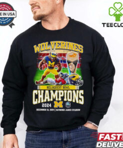 Wolverines Reliaquest Bowl Champions 2024 mascot shirt