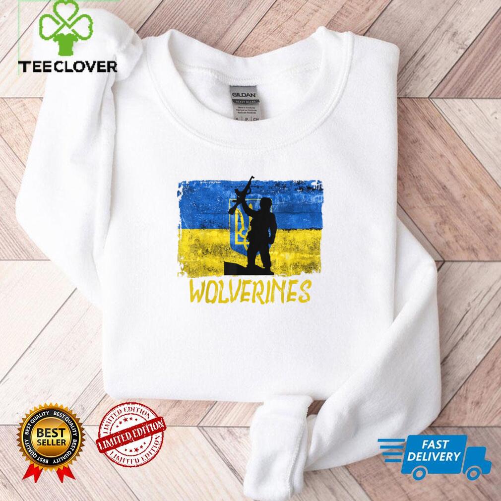 Wolverines Support Ukraine,Ukraine Wolverines Love Support T Shirt
