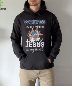 Wolves In My Veins Team Jesus In My Heart Signature Shirt