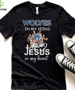 Wolves In My Veins Team Jesus In My Heart Signature Shirt