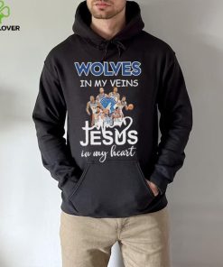 Wolves in my veins Jesus in my heart signatures hoodie, sweater, longsleeve, shirt v-neck, t-shirt