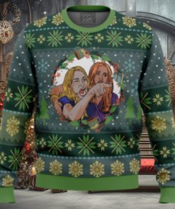 Woman Yelling at Cat Parody Ugly Christmas Sweater