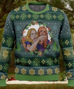 Woman Yelling at Cat Parody Ugly Christmas Sweater