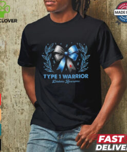 Women Diabetes Awareness Type 1 Warrior T1D shirt 2 Women Diabetes Awareness Type 1 Warrior T1D shirt
