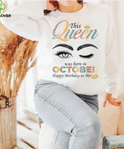 Women Girls This Queen Was Born In November Leopard T Shirt