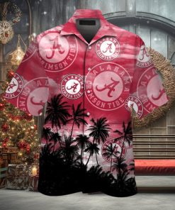 Women Kids Men Alabama Crimson Tide Hawaiian Tropical Short Sleeve