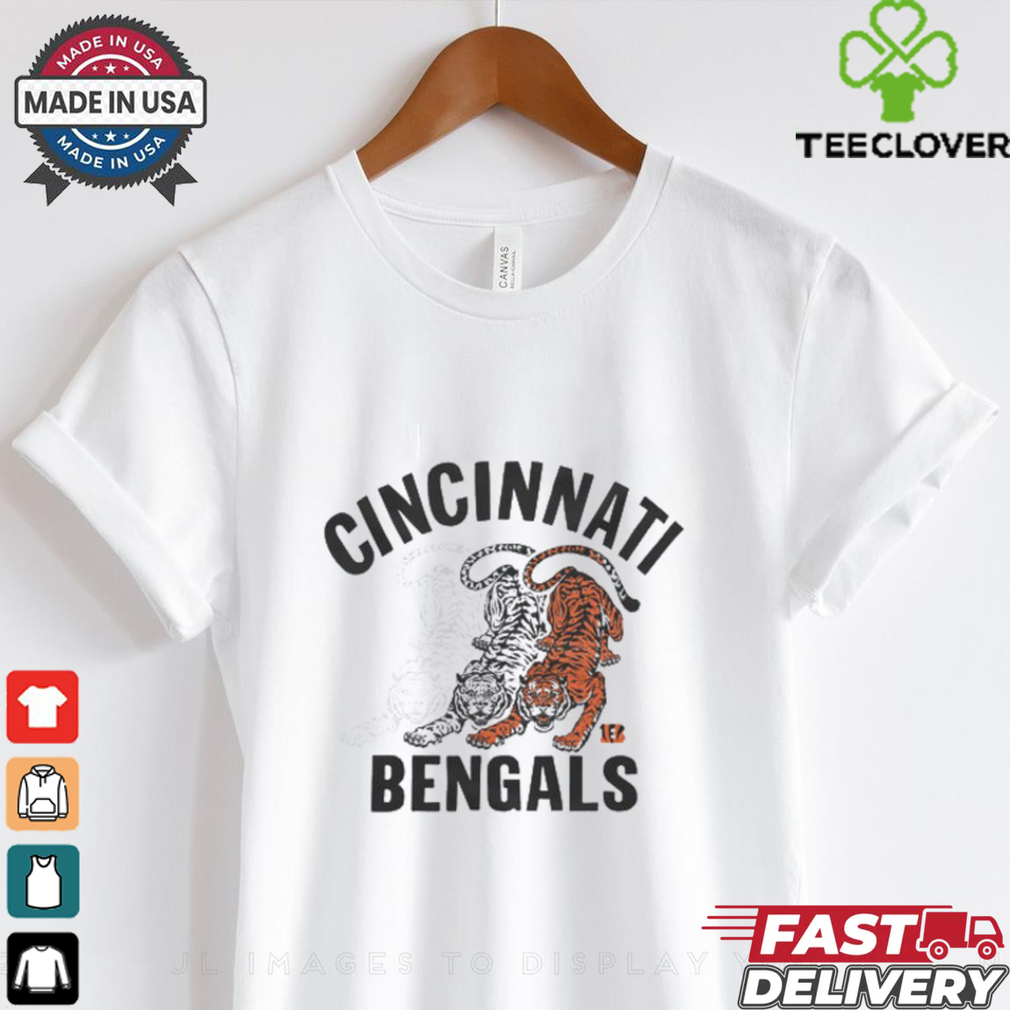 Women_s Cincinnati Bengals Gradient Tiger shirt Women_s Cincinnati Bengals Gradient Tiger shirt