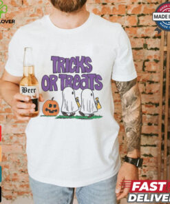 Women_s Peanuts Tricks Or Treats shirt