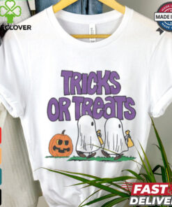 Women_s Peanuts Tricks Or Treats shirt