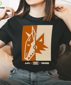 Women's Arizona Coyotes adidas Black Reverse Retro 2.0 Playmaker T Shirt