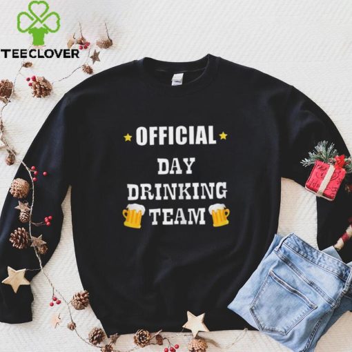 Womens Beer T Shirt Official Day Drinking Team Beer Liquor Shirt