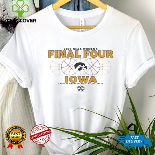 Women’s Blue 84 White Iowa Hawkeyes 2023 Ncaa Women’s Basketball Tournament March Madness Final Four Oversized shirt