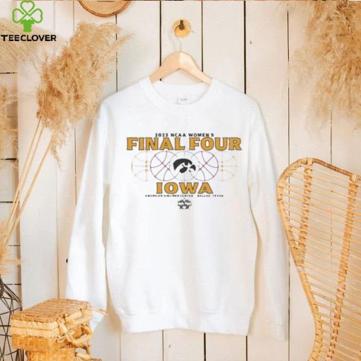Women’s Blue 84 White Iowa Hawkeyes 2023 Ncaa Women’s Basketball Tournament March Madness Final Four Oversized shirt