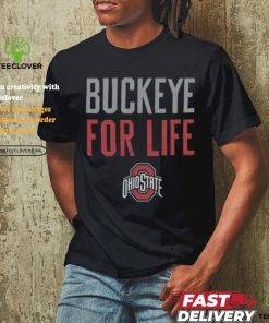 Women's Buckeye For Life shirt