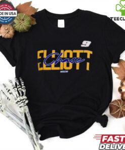 Women’s Chase Elliott G III 4Her by Carl Banks Royal Batters Up V Neck T Shirt