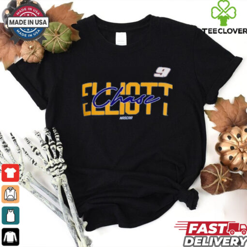 Women’s Chase Elliott G III 4Her by Carl Banks Royal Batters Up V Neck T Shirt