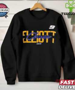 Women's Chase Elliott G III 4Her by Carl Banks Royal Batters Up V Neck T Shirt