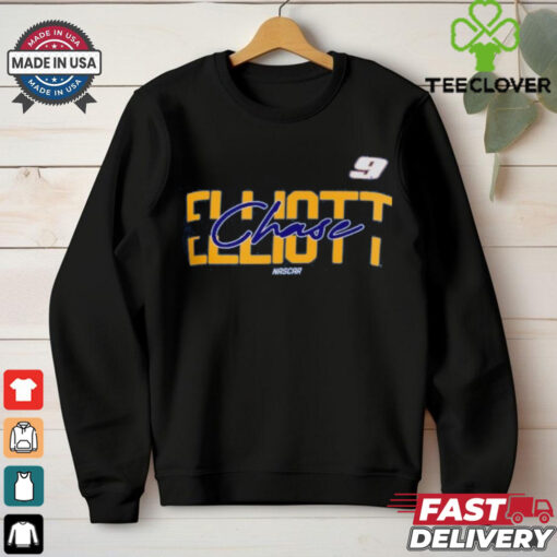 Women’s Chase Elliott G III 4Her by Carl Banks Royal Batters Up V Neck T Shirt