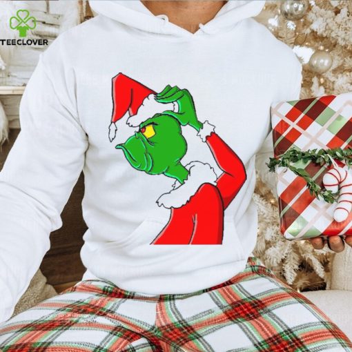 Women's Fashion Short Sleeve Ew People Grinch Print Funny Grinch Christmas T hoodie, sweater, longsleeve, shirt v-neck, t-shirt