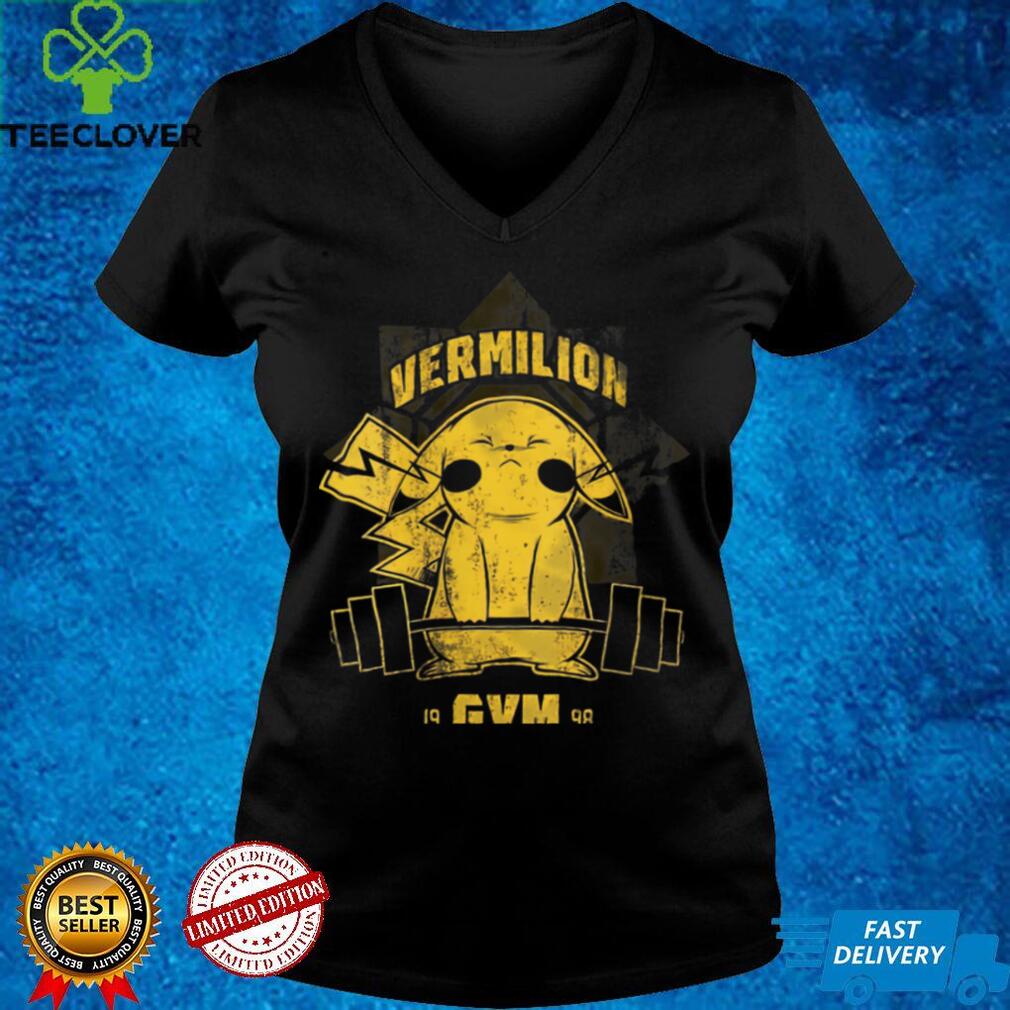 Womens Funny Vintage Vermilion 1998 Gym distressed V Neck T Shirt Womens Funny Vintage Vermilion 1998 Gym distressed V Neck T Shirt