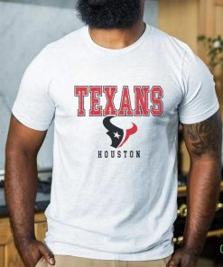 Women's Gameday Couture White Houston Texans Sunday Drives Oversized Crewneck Pullover Sweatshirt