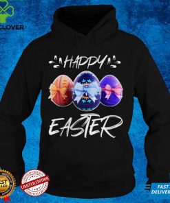 Womens Happy Easter Eggs With Cute Eggs For Women Kids Men V Neck T Shirt 1 Womens Happy Easter Eggs With Cute Eggs For Women Kids Men V Neck T Shirt