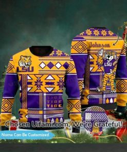 Womens LSU Sweater Personalized Inspiring Cool LSU Gifts