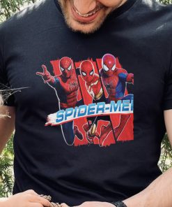 Womens Marvel Spider Man No Way Home Spider Men Trio T Shirt