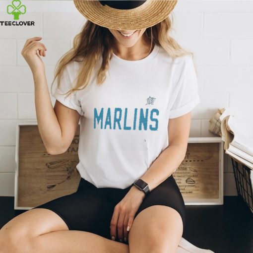 Women’s Miami Marlins G III 4Her by Carl Banks Black Bedazzled Fitted T Shirt