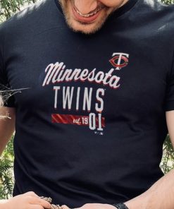 Women's Minnesota Twins Fanatics Branded Navy Logo T Shirt 2 Women's Minnesota Twins Fanatics Branded Navy Logo T Shirt