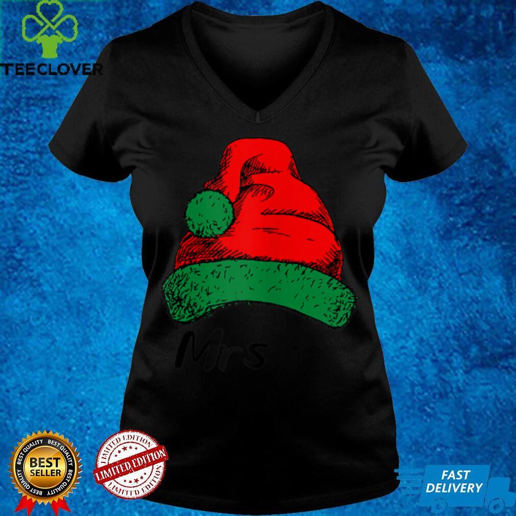 Womens Mrs Santa Leopard Print Pattern Christmas Santa Hat T Shirt T Shirt Hoodie, Sweter Shirt Womens Mrs Santa Leopard Print Pattern Christmas Santa Hat T Shirt T Shirt Hoodie, Sweter Shirt