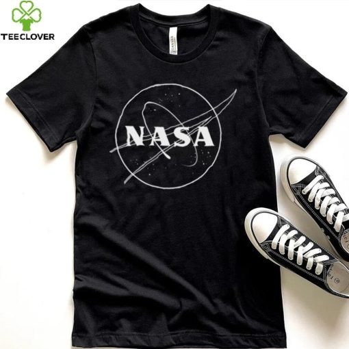 Womens NASA Outline Logo Nasa T Shirt