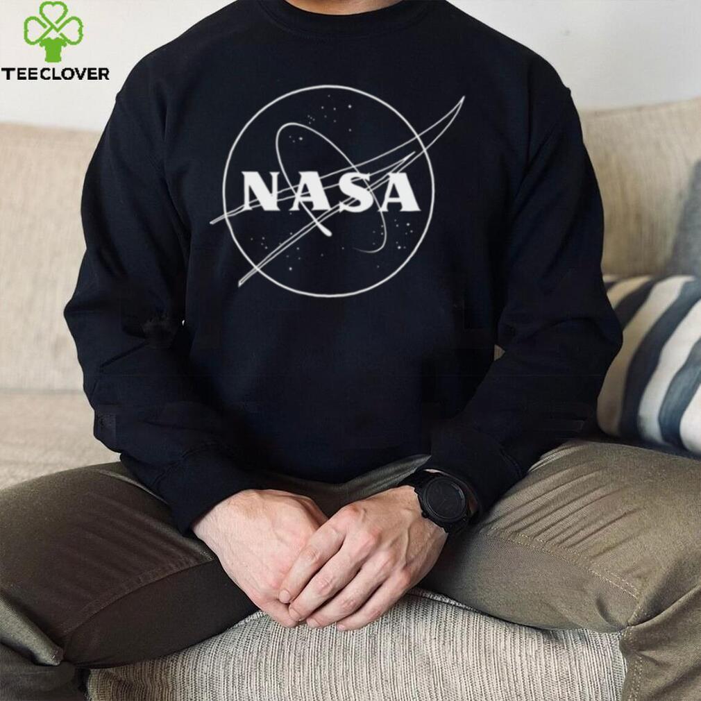 Womens NASA Outline Logo Nasa T Shirt Womens NASA Outline Logo Nasa T Shirt